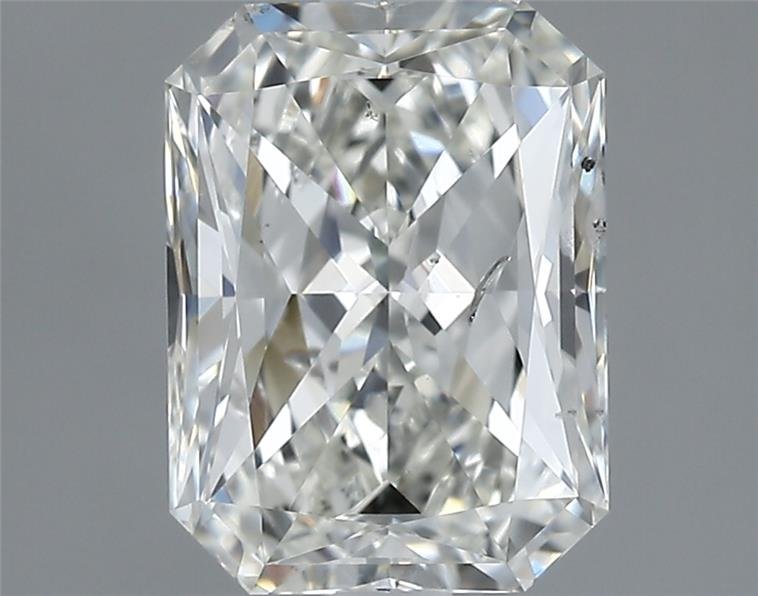 2.02ct I SI2 Rare Carat Ideal Cut Radiant Diamond