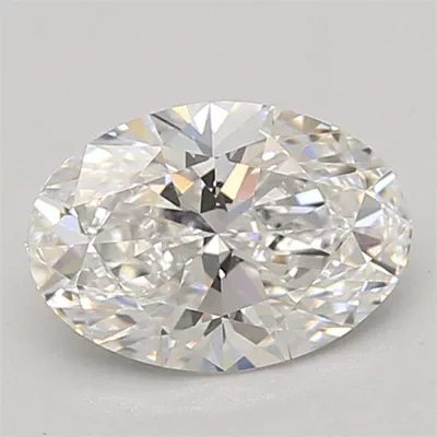 1.57ct D VVS2 Rare Carat Ideal Cut Oval Lab Grown Diamond