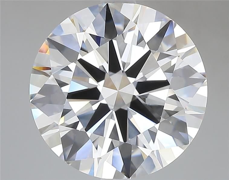 6.07ct E VVS1 Rare Carat Ideal Cut Round Lab Grown Diamond