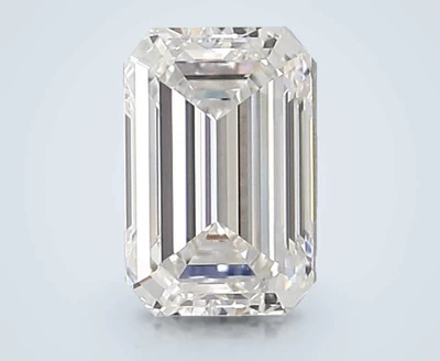 1.09ct E IF Rare Carat Ideal Cut Emerald Lab Grown Diamond