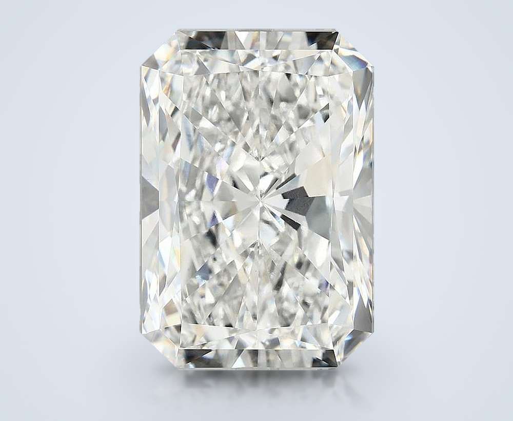 15.07ct F VVS2 Rare Carat Ideal Cut Radiant Lab Grown Diamond