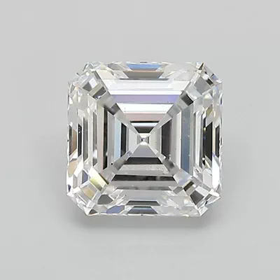 1.48ct E VS2 Rare Carat Ideal Cut Asscher Lab Grown Diamond