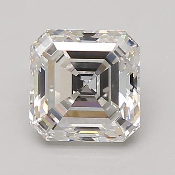 1.48ct F VS1 Very Good Cut Asscher Lab Grown Diamond