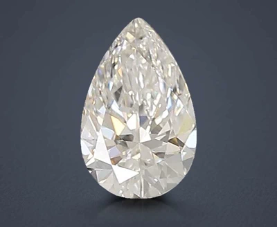 0.92ct E VS1 Rare Carat Ideal Cut Pear Lab Grown Diamond