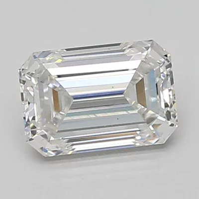 1.39ct E VS1 Rare Carat Ideal Cut Emerald Lab Grown Diamond
