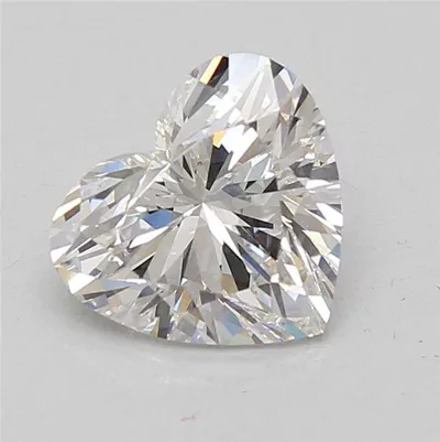 2.60ct E VS1 Rare Carat Ideal Cut Heart Lab Grown Diamond