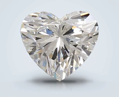 2.60ct E VS1 Rare Carat Ideal Cut Heart Lab Grown Diamond