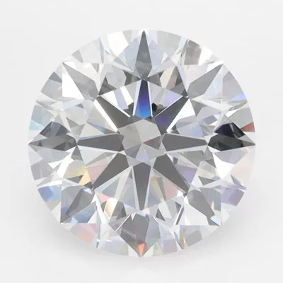 3.36ct D FL Rare Carat Ideal Cut Round Lab Grown Diamond