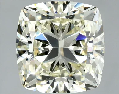 3.03ct K VVS2 Rare Carat Ideal Cut Cushion Diamond