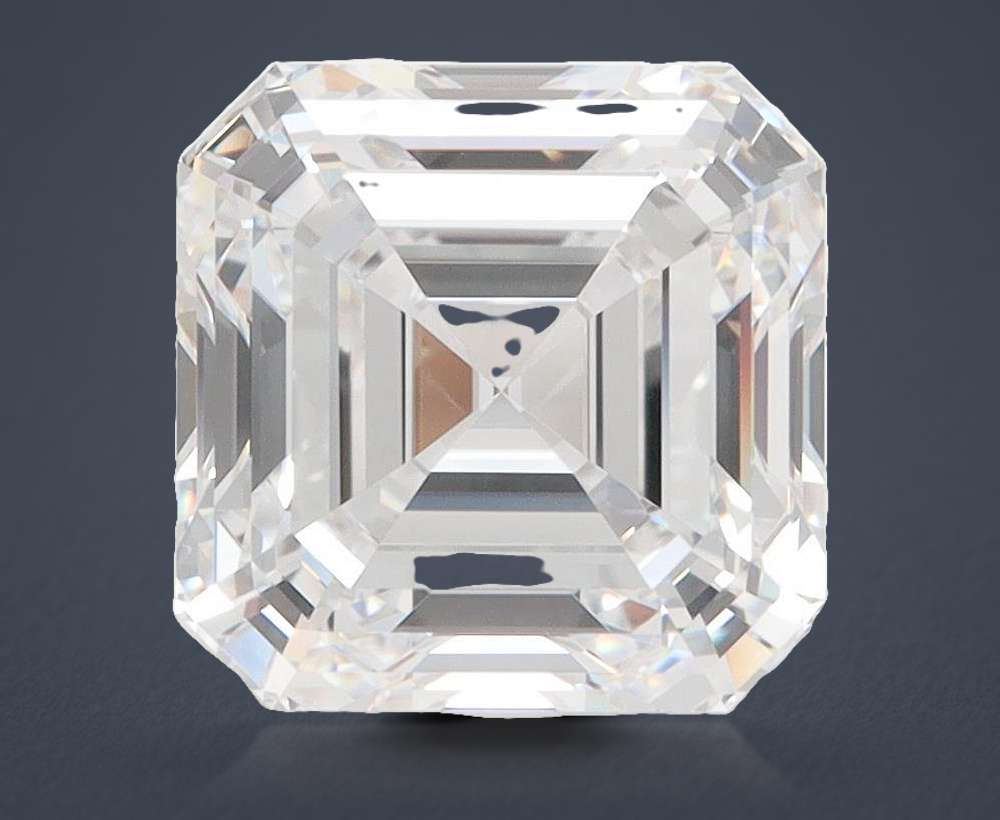 4.27ct D VVS1 Rare Carat Ideal Cut Asscher Lab Grown Diamond