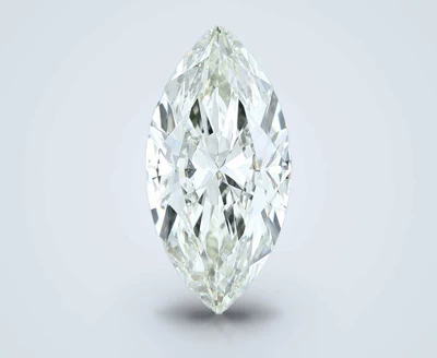 3.01ct I SI1 Rare Carat Ideal Cut Marquise Diamond