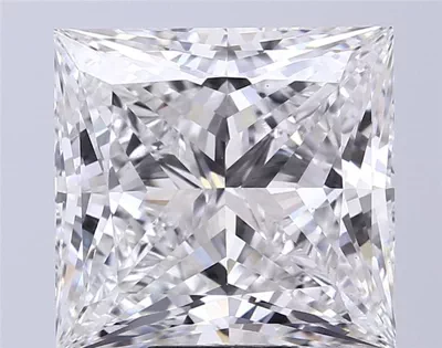 10.60ct E VS1 Very Good Cut Princess Lab Grown Diamond