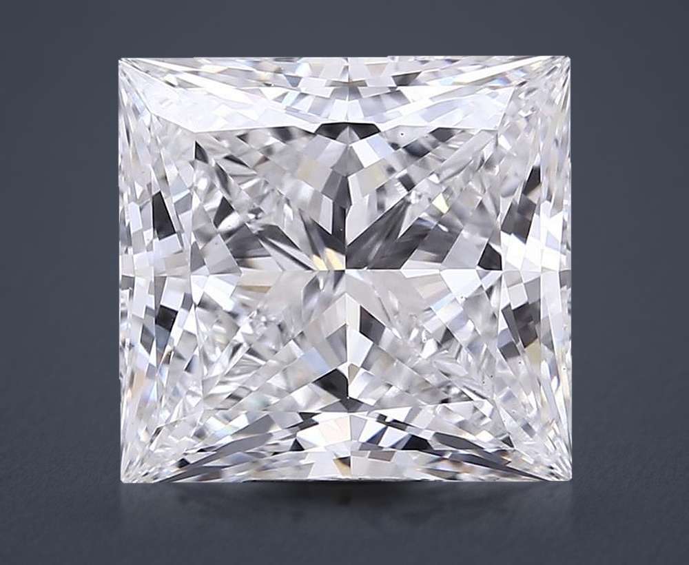 10.60ct E VS1 Very Good Cut Princess Lab Grown Diamond