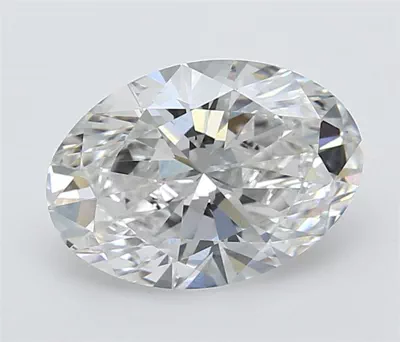 3.05ct E VVS2 Rare Carat Ideal Cut Oval Lab Grown Diamond