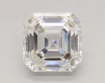 2.02ct F VS1 Rare Carat Ideal Cut Asscher Lab Grown Diamond