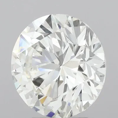 4.45ct H VS1 Rare Carat Ideal Cut Round Diamond
