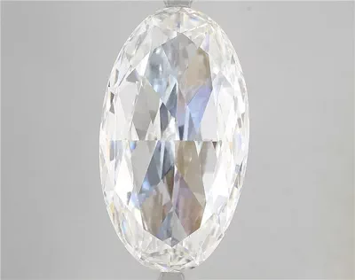 11.17ct G VVS2 Very Good Cut Oval Lab Grown Diamond