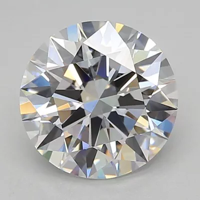 2.02ct D VVS1 Rare Carat Ideal Cut Round Lab Grown Diamond