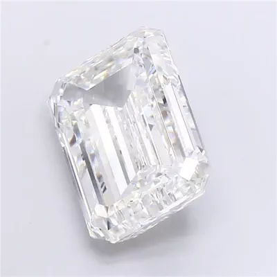 20.02ct F VVS2 Rare Carat Ideal Cut Emerald Lab Grown Diamond