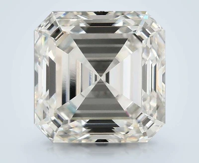 4.06ct G VS1 Rare Carat Ideal Cut Asscher Lab Grown Diamond