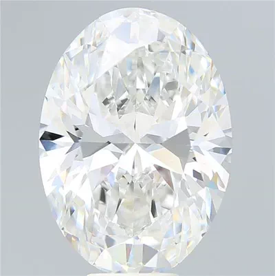 10.61ct F VS1 Rare Carat Ideal Cut Oval Lab Grown Diamond