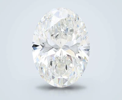 10.61ct F VS1 Rare Carat Ideal Cut Oval Lab Grown Diamond