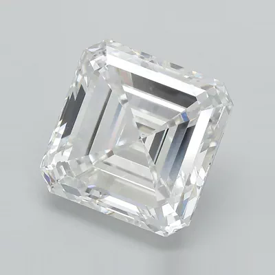 10.57ct F VVS2 Very Good Cut Asscher Lab Grown Diamond