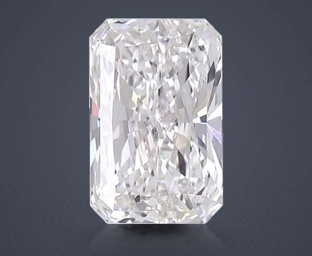 2.05ct F VVS1 Rare Carat Ideal Cut Radiant Lab Grown Diamond