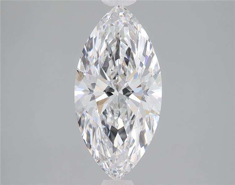 2.04ct D VVS2 Very Good Cut Marquise Lab Grown Diamond