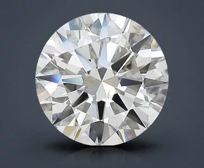 3.02ct H SI1 Rare Carat Ideal Cut Round Diamond