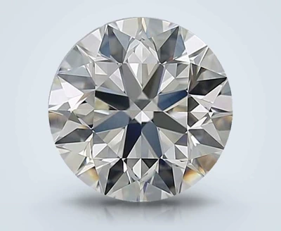 3.01ct G VVS2 Excellent Cut Round Diamond