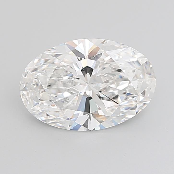 5.06ct E VS1 Rare Carat Ideal Cut Oval Lab Grown Diamond