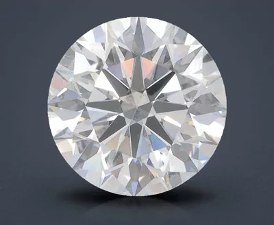 4.28ct D VVS1 Rare Carat Ideal Cut Round Lab Grown Diamond