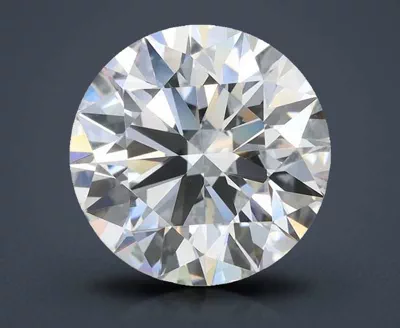 3.38ct D VVS2 Rare Carat Ideal Cut Round Lab Grown Diamond
