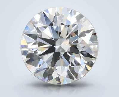 3.38ct D VVS2 Rare Carat Ideal Cut Round Lab Grown Diamond