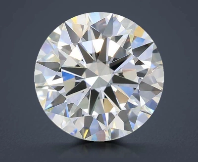 3.52ct F VS1 Excellent Cut Round Lab Grown Diamond