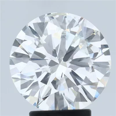 3.18ct I SI2 Rare Carat Ideal Cut Round Diamond