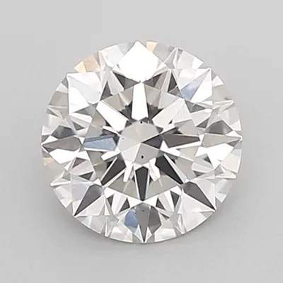 1.05ct H VS2 Rare Carat Ideal Cut Round Lab Grown Diamond