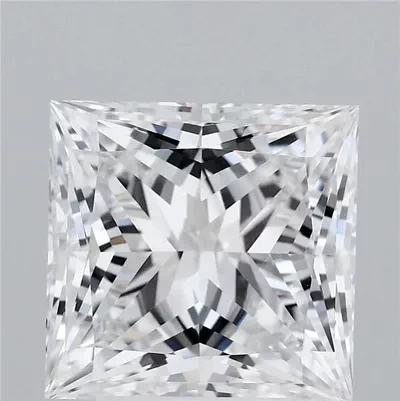 10.48ct E VVS1 Rare Carat Ideal Cut Princess Lab Grown Diamond
