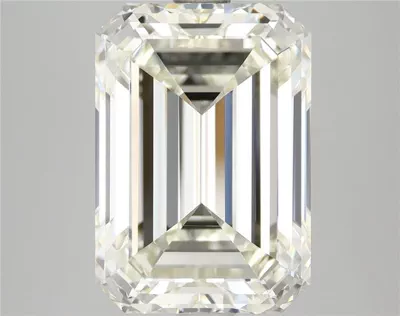 5.01ct J VVS1 Very Good Cut Emerald Diamond