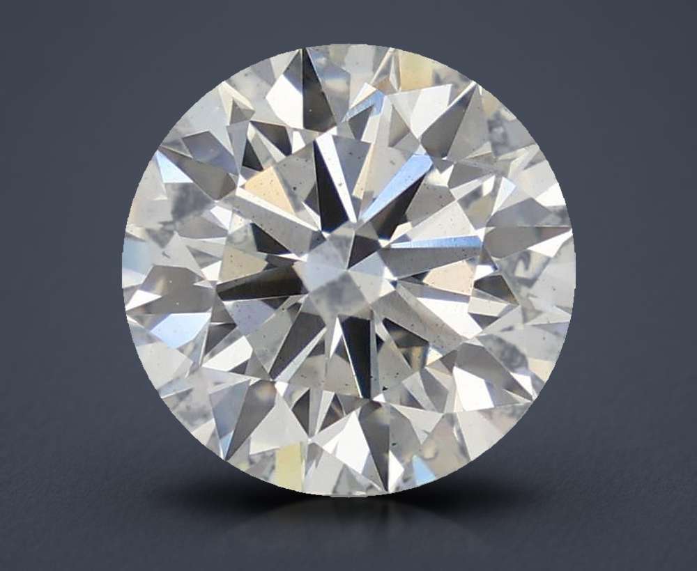 3.02ct E SI1 Rare Carat Ideal Cut Round Lab Grown Diamond
