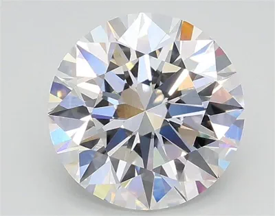1.53ct D VS1 Rare Carat Ideal Cut Round Lab Grown Diamond