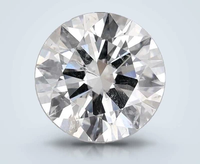 3.01ct I SI2 Excellent Cut Round Diamond