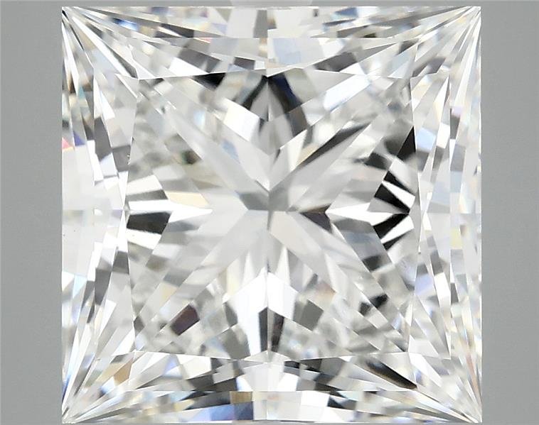 7.97ct F VS1 Rare Carat Ideal Cut Princess Lab Grown Diamond