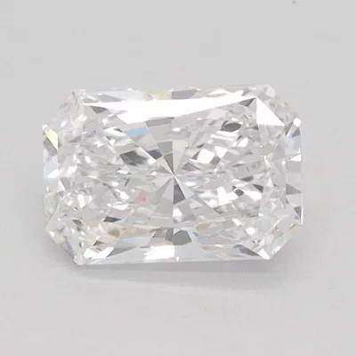 1.02ct D VS2 Rare Carat Ideal Cut Radiant Lab Grown Diamond