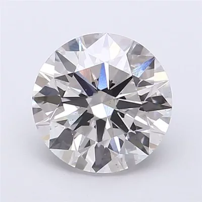 2.07ct F VS2 Rare Carat Ideal Cut Round Lab Grown Diamond