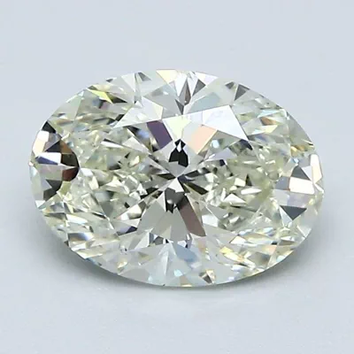 1.52ct K SI1 Rare Carat Ideal Cut Oval Diamond