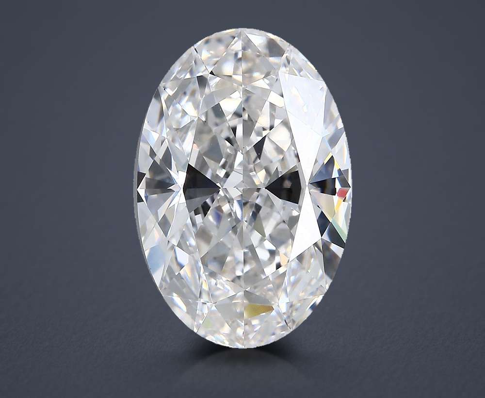 8.25ct H VS1 Excellent Cut Oval Diamond