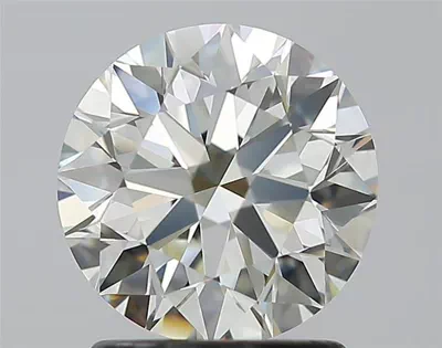 1.56ct I IF Rare Carat Ideal Cut Round Diamond
