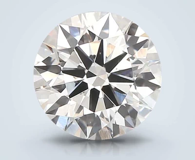 2.55ct F VVS2 Rare Carat Ideal Cut Round Lab Grown Diamond